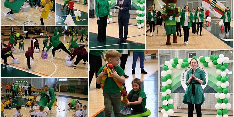 Jubiliejinis olimpinis festivalis „Mažieji olimpiečiai“/Radviliškio raj.sav.nuotr.