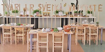 Maitinimas ekologiškais produktais/Dainiaus Vyto nuotr.