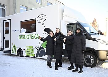 Puiki žinia – Pasvalį pasiekė mobili biblioteka!