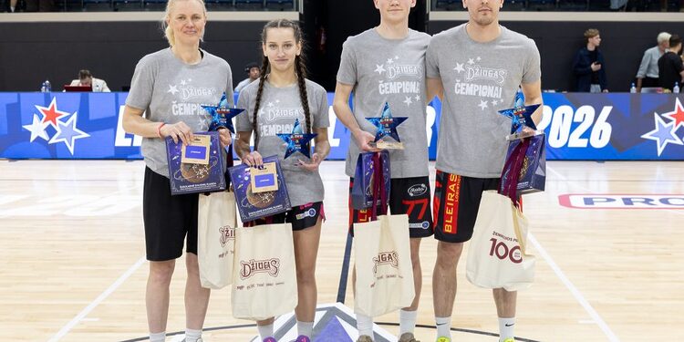 „Žvaigždžių dienos“ prizininkai/Moksleivių krepšinio lygos nuotr.