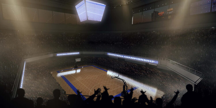 Krepšinio sporto salė/Asociatyvi nuotr./Freepik