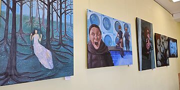 Dailės paroda/R.Keliuotytės nuotr.