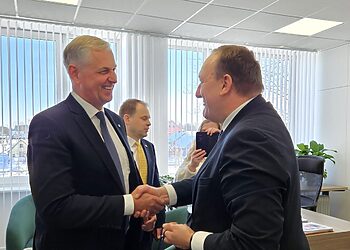 Rokiškyje su darbo vizitu lankėsi Vidaus reikalų ministras Vladislavas Kondratovičius