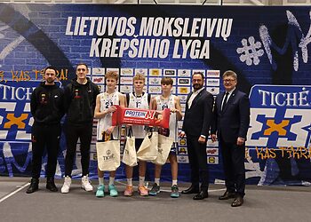 Kauno rajone  vyko Lietuvos moksleivių krepšinio lygos čempionato „TICHĖ 3×3“ atrankos etapas