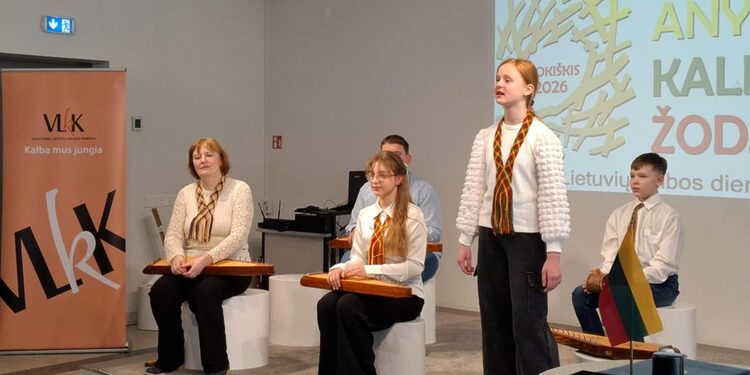 Lietuvių kalbos sostinės ANYS KALBES ŽODŽIAIS renginys/Rokiškio raj.sav.nuotr.