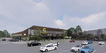 Prekybos parko Garliavoje projektas/Kauno raj.sav.nuotr.