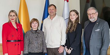 Lietuvos paralimpinio komiteto atstovų vizitas/Panevėžio m.sav.nuotr.