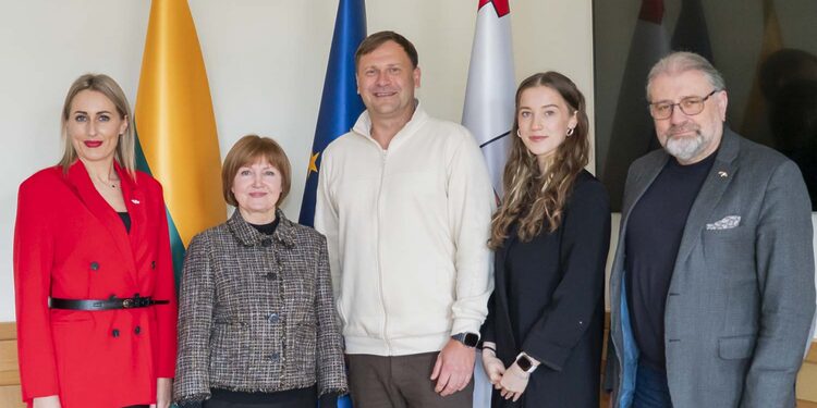 Lietuvos paralimpinio komiteto atstovų vizitas/Panevėžio m.sav.nuotr.