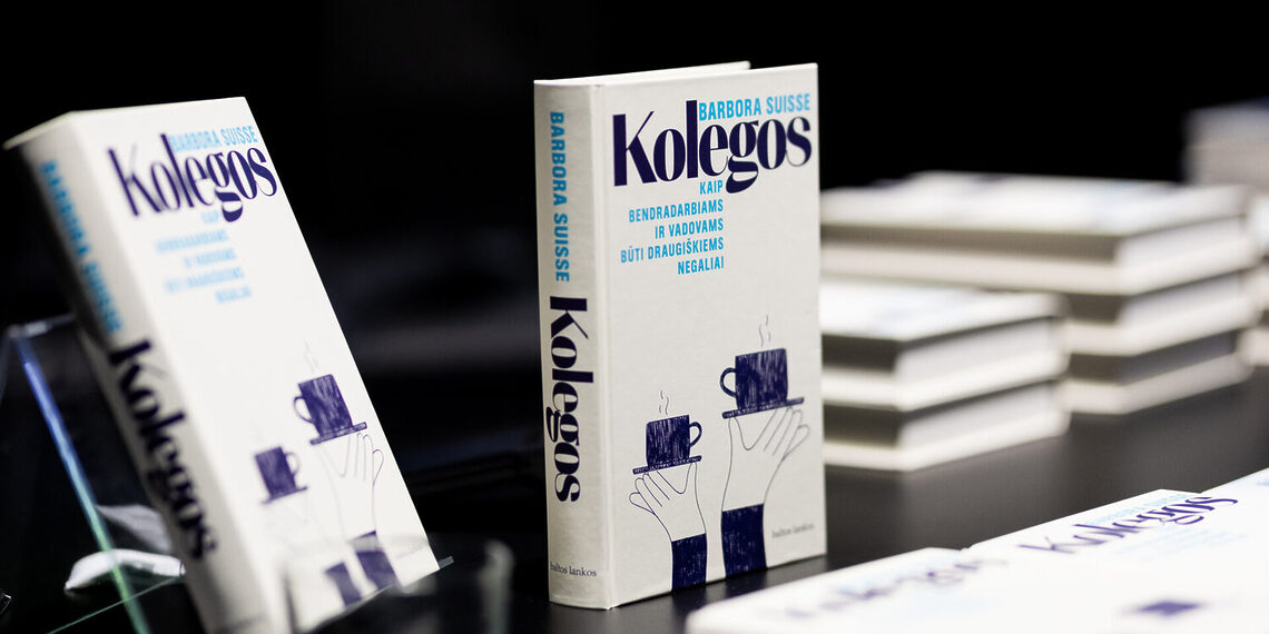 Knyga „Kolegos. Kaip bendradarbiams ir vadovams būti draugiškiems negaliai“ („Baltos lankos“, 2026)/Kupiškio raj.sav.nuotr.