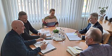 Pasitarimas dėl koncerto/Molėtų raj.sav.nuotr.