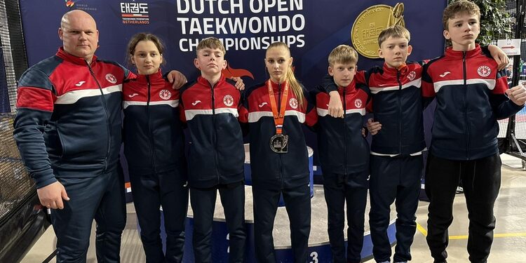 Tekvondo turnyro dalyviai/Radviliškio raj.sav.nuotr.