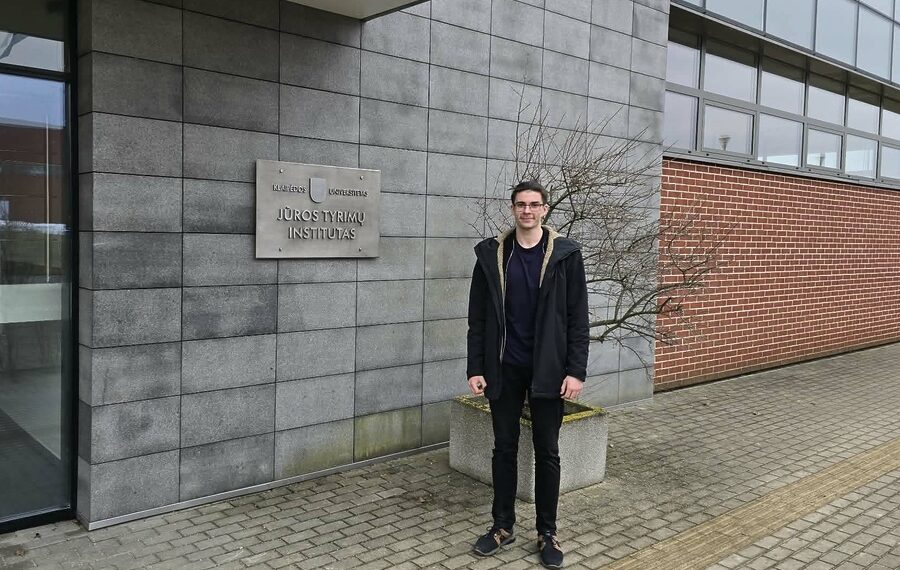 Domas Urbonavičius/Pažintis su jūrine inžinerija/Radviliškio raj.sav.nuotr.