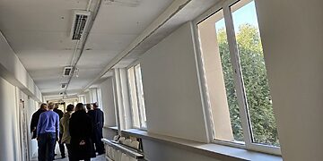 Remontas mokykloje/R.Keliuotytės nuotr.