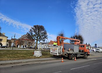 Rokiškio mieste prasidėjo pavasarinio tvarkymosi darbai