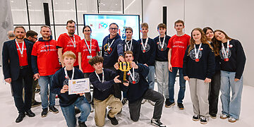 Robotikos ir inovacijų festivalio nugalėtojai/A. Aleksandravičiaus nuotr.