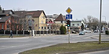 Dviejų svarbių sankryžų rekonstrukcijos darbai/G. Kartano nuotr.