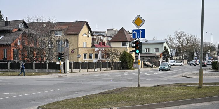 Dviejų svarbių sankryžų rekonstrukcijos darbai/G. Kartano nuotr.