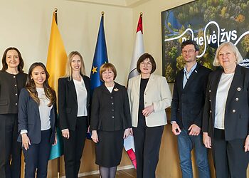 Panevėžyje lankėsi JAV ambasadorė J. E. p. Kara C. McDonald