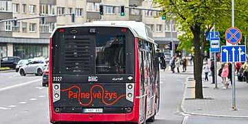 Miesto autobusas /G. Kartano nuotr.