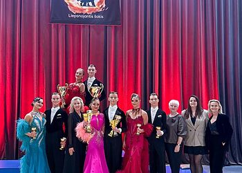 Garliavos sporto centre vyko Kvalifikacinės sportinių šokių varžybos