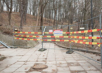 Pradėtas Kauno Vytauto parko laiptų remontas