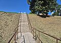 Pradedamas laiptų ir pėsčiųjų tako link Biržų pilies kapitalinis remontas