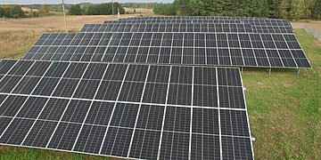 Saulės elektrinė/ Nacionalinio plėtros banko ILTE nuotr.