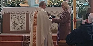 Videniškiuose 65 metų jubiliejaus proga pasveikintas monsinjoras Kęstutis Kazlauskas