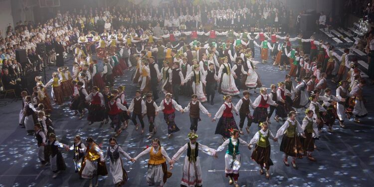 Moksleivių dainų šventė/Kauno raj.sav.nuotr.