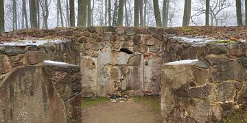 Atveriamas Stelmužės baronų Folkerzambų mauzoliejus Zarasų rajone
