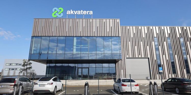 „Kika Group“ įmonių grupės gyvūnų pašarų gamykla „Akvatera W“/Kauno raj.sav.nuotr.