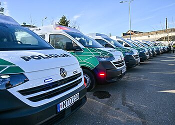 Panevėžio apskrities policiją papildė 21 naujas tarnybinis automobilis