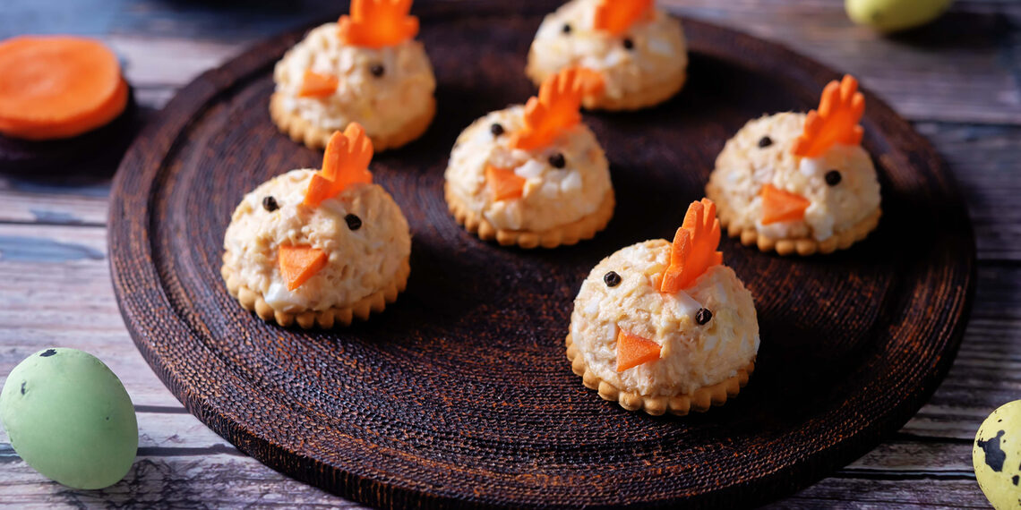 Krekeriai „viščiukai“