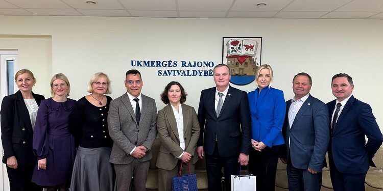 Prancūzijos Respublikos ambasadorės Lietuvoje vizitas/Ukmergės raj.sav.nuotr.