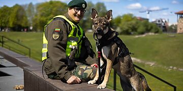 Šunys – šaulių draugai ir pagalbininkai