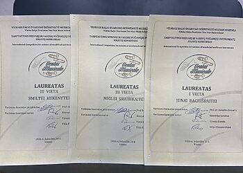 Kupiškio meno mokyklos jaunųjų fleitininkių sėkmė tarptautiniame konkurse „Ventus Musicale 2026“