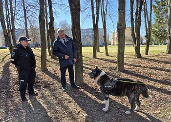 Reidas Kėdainių mieste: tikrinti kaip vedžiojami šunys
