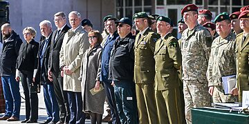 Vyčio apygardos 5-osios rinktinės jubiliejus/Panevėžio m.sav.nuotr.