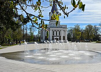 Panevėžyje pradeda veikti fontanai