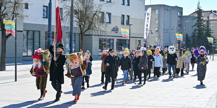 Meno dienos eisena/G. Kartano nuotr.