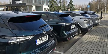 Nauji 2025 metų „Nissan Qashqai“ automobiliai/Kupiškio raj.sav.nuotr.