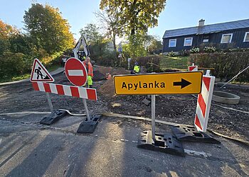 Balandžio 13–14 dienomis Anykščių Kalno ir Kęstučio gatvėse bus vykdomi asfaltavimo darbai
