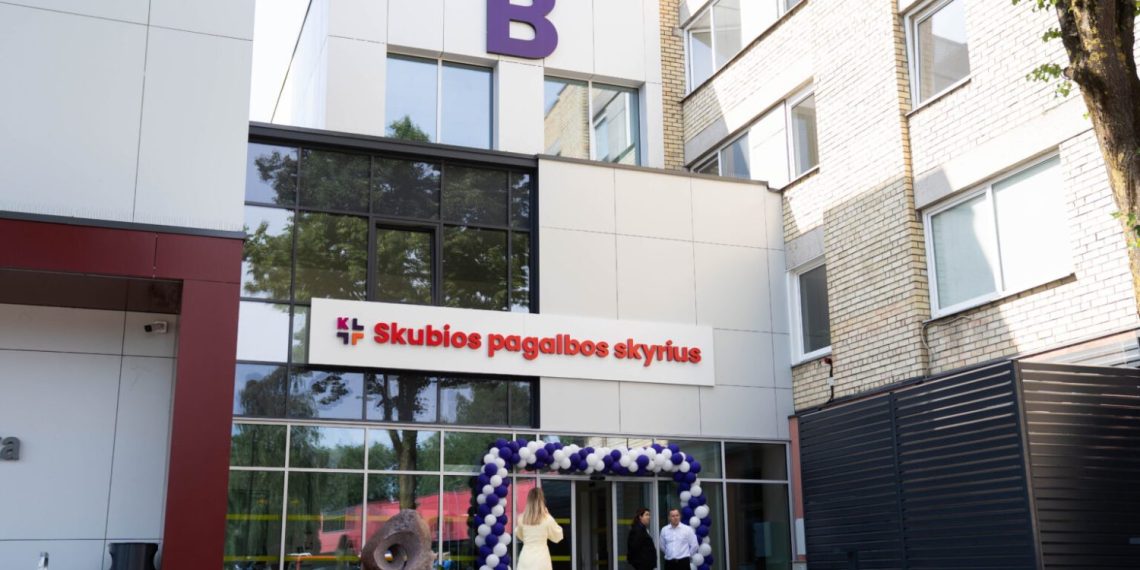 LSMU Kauno ligoninės naujas korpusas/LSMU Kauno ligoninės nuotr.