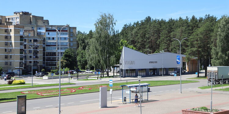 Visagino autobusų stotis/Visagino sav.nuotr.