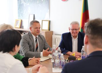 Lietuvos Respublikos energetikos ministro Luko Savicko vizitas Visagino savivaldybėje