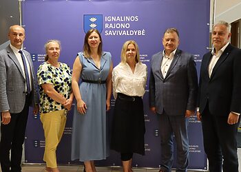 Ignalinos rajono savivaldybėje lankėsi Pasaulio lietuvių bendruomenės atstovė