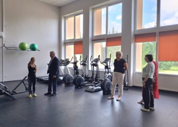 Anykščių  ​baseine „Bangenis“ numatomas treniruoklių salės atnaujinimas
