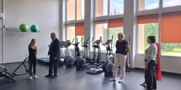 Anykščių  ​baseine „Bangenis“ numatomas treniruoklių salės atnaujinimas
